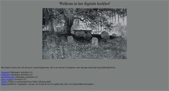 Desktop Screenshot of digi-kerkhof.deds.nl