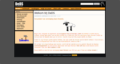 Desktop Screenshot of deds.nl