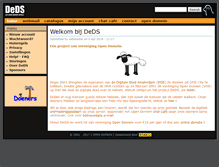 Tablet Screenshot of deds.nl